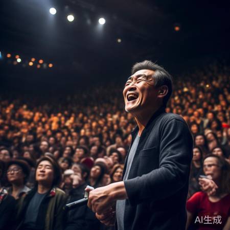 张明敏,中国心,歌声陶醉。