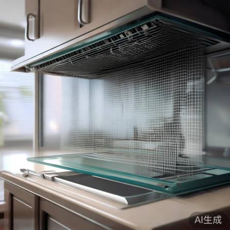 油烟机防护网，安全防护，防撞保