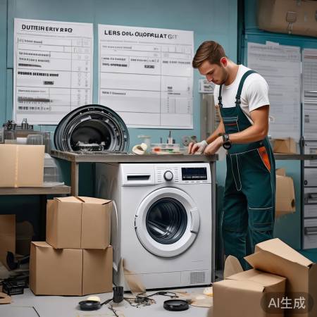 洗衣机包装修复费用解析。