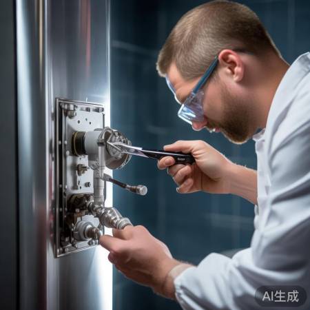 检查热水器螺丝,确保安全阀牢固