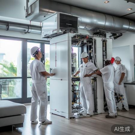 格力中央空调，专业安装，细节至