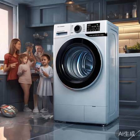 创新小型洗衣机，物联网智控节水