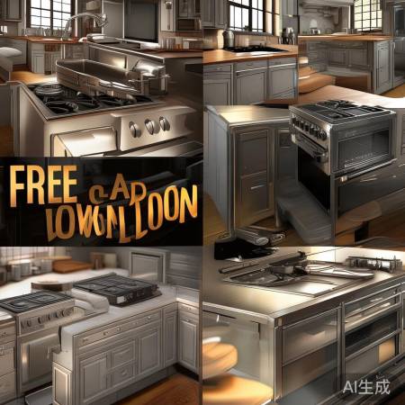 免费CAD图，轻松设计个性厨房