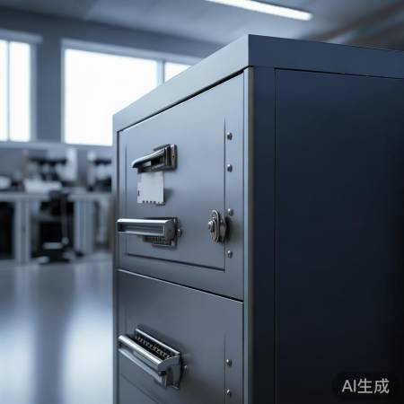 铁皮柜保险功能，保障信息安全。