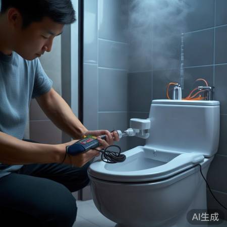 检查连接，安全验收，智能马桶插