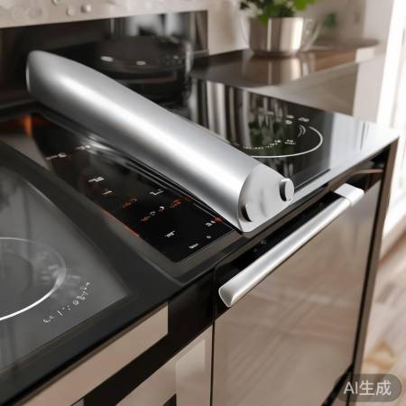 时尚集成灶，外观线条流畅，操作