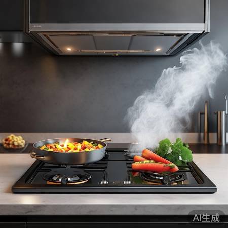 集成灶吸油猛，火力随意控