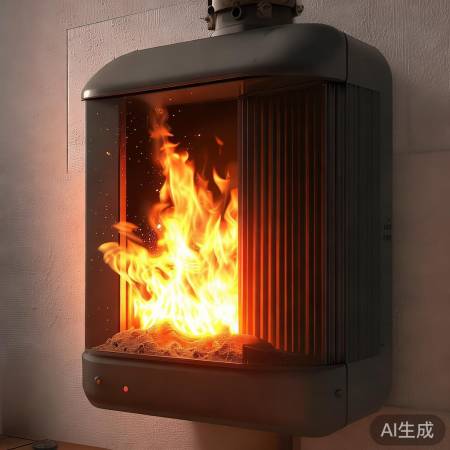 壁挂炉火板共振噪音，影响寿命。