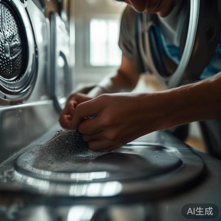 洗衣拆盖，内部清洁保障顺畅