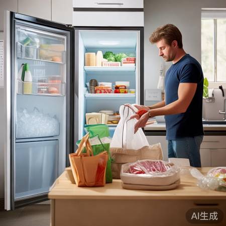 冷冻食品选时购，合理避浪费。