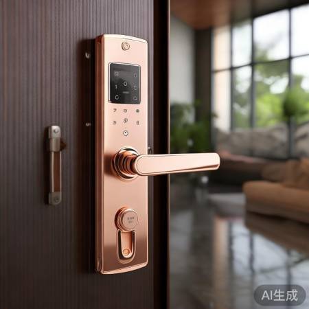 铜锁体智能门锁，行业新宠。